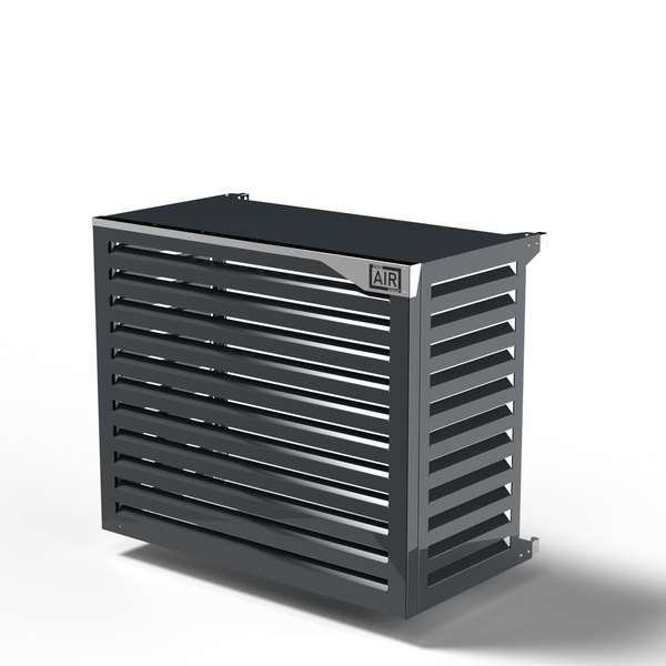 Copri Condizionatore 115x95x67 cm in Alluminio a Parete Big Blade XL Antracite prezzo