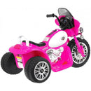 Mini Moto Elettrica per Bambini 6V Police Polizia Rosa
