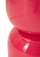 Tavolinetto Oyi Fuxia Ø31x46 cm in Metallo Rosa      