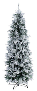 Albero di Natale Artificiale Innevato Verde Varie Misure