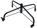 Base per Albero di Natale 66 cm in Metallo con Ruote Nero