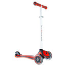 Monopattino 3 ruote Doppia Iniezione 3 Altezze Max 50Kg Globber Primo Plus Rosso