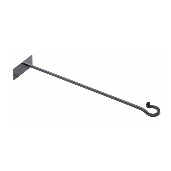 Raschietto per Camino Forgiato a mano in Ferro Verniciato Grigio Martellato prezzo