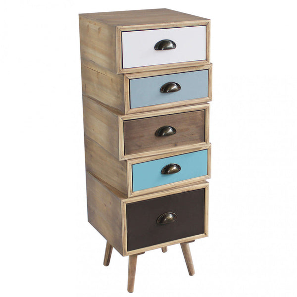 online Commode Colorado 40x36,5x99 h cm en Bois Multicolore
