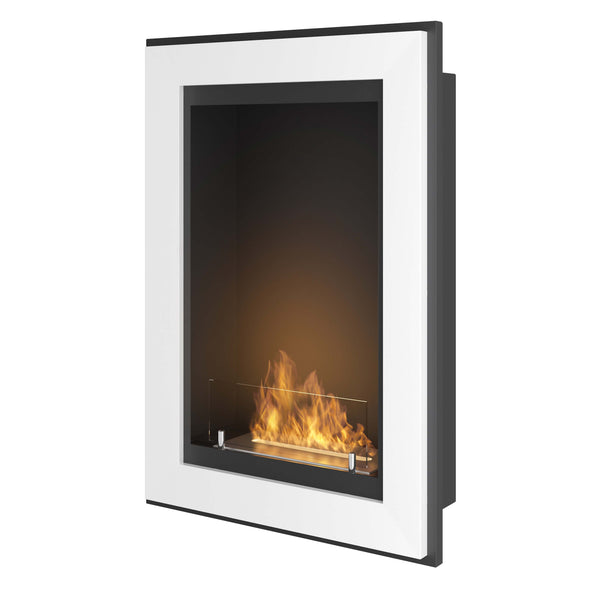 prezzo Cheminée Bioéthanol Murale 55x79 cm Frame 550 Blanc