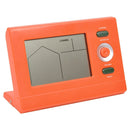 Termometro Digitale con Base Ricevente per Piscina 14x14,5x23cm Jilong Arancio