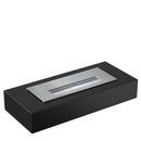 Camino Bruciatore a Bioetanolo da Tavolo 34x15,5 cm Flig Jacksonville Mini Nero