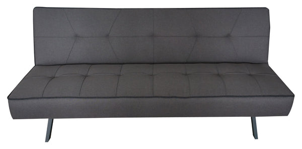 Canapé convertible 3 places 83x74x175 cm en tissu Motti Darcy gris clair online