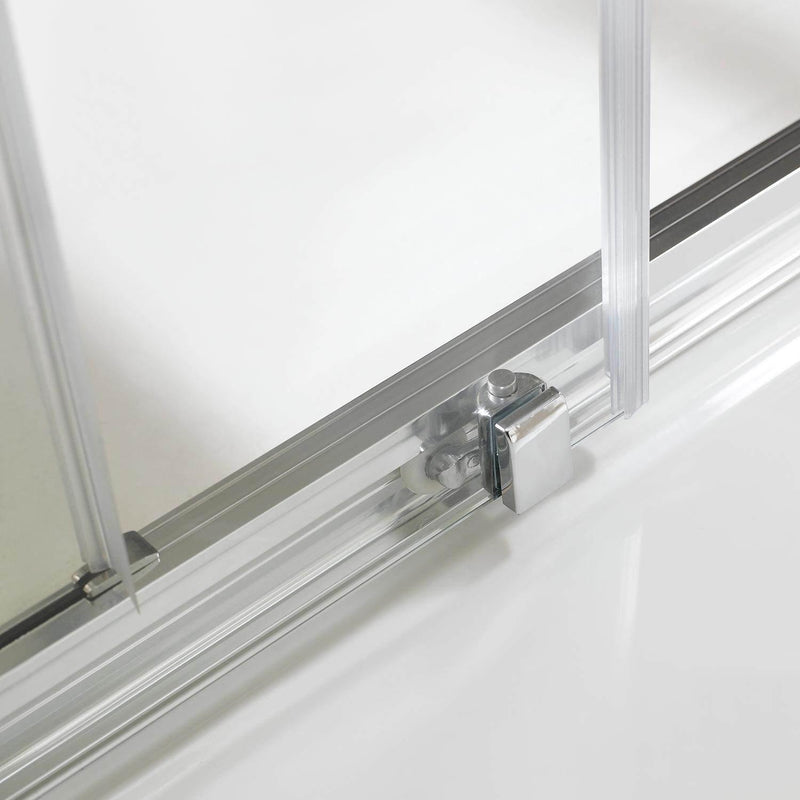 Porta Parete Doccia 2 Ante Scorrevoli In Cristallo H198 Fosterberg Viborg