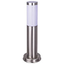 Lampada Palo Basso da Giardino E27 40W in Acciaio Inox Sovil 