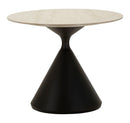 Tavolo da Pranzo Space 180x90x73 cm in MDF e Ferro Crema e Nero      