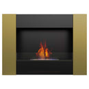 Camino a Bioetanolo da Parete 90,2x65 cm Flig Boston 2 Oro