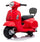 Piaggio Mini Vespa GTS Électrique 6V pour Enfants Rouge