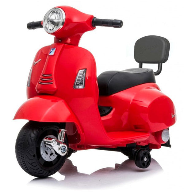 sconto Piaggio Mini Vespa GTS Électrique 6V pour Enfants Rouge