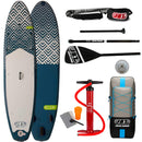 SUP Tavola Stand Up Paddle Gonfiabile 320x81x15 cm con Pagaia Zaino e Accessori Jbay.Zone Delta D2