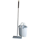 Lavapavimenti Doppio Secchio Separabile Pulizia Pavimenti Colore Grigio