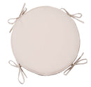 Cuscino per Sedie da Giadino Ø40cm Bauer Box Ecrù