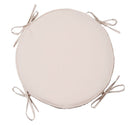 Cuscino per Sedie da Giadino Ø40cm Bauer Box Ecrù