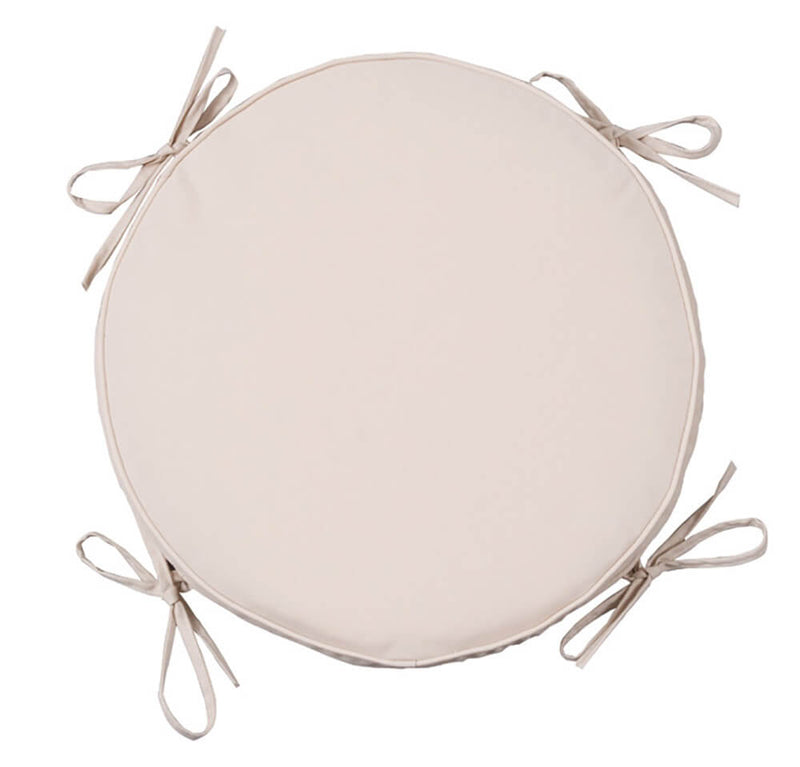 Cuscino per Sedie da Giadino Ø40cm Bauer Box Ecrù
