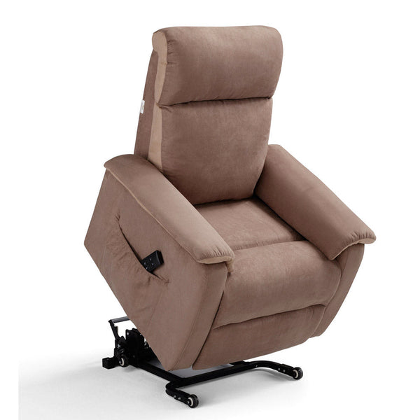 Fauteuil élévateur électrique 2 moteurs 76x87x102 cm en tissu Manhattan online