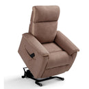 Poltrona Alzapersona Elettrica 2 Motori 76x87x102 cm in Tessuto Manhattan