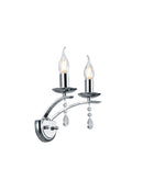 Applique da Interno  E14 in Metallo Cromo