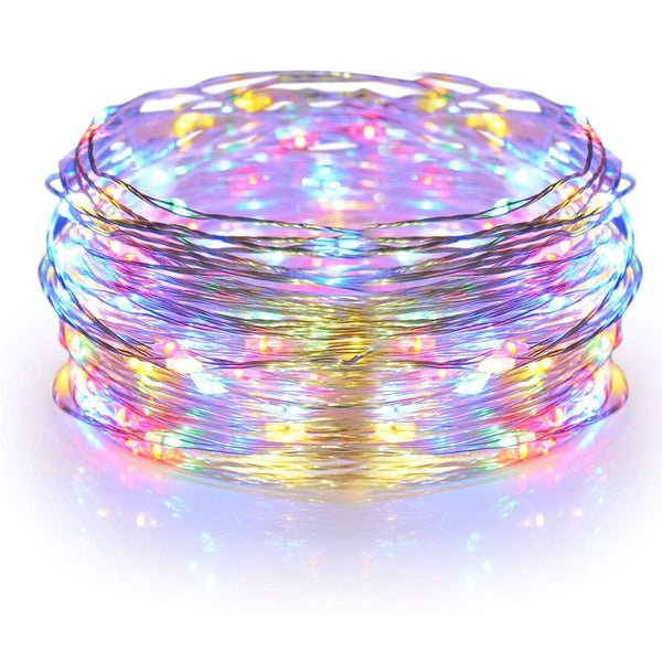 Lumières de Noël 50 MicroLed Multicolore Batterie Intérieur online