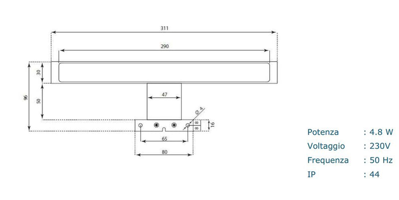 Mobile da Bagno HW01 Pietra TFT