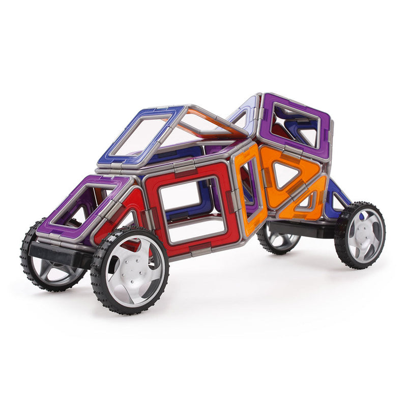 Costruzioni Magnetiche 3D Gioco Calamitato 32 Pezzi Magformers Set Veicoli