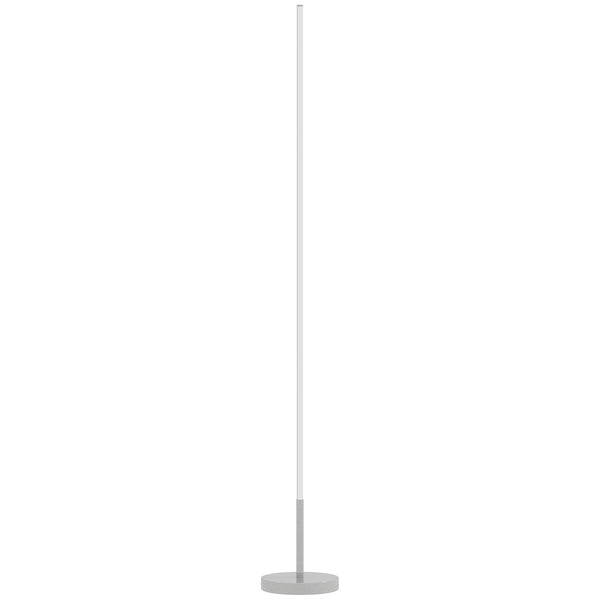 Lampada da Terra LED Alta 150 cm con Temperatura Colore Regolabile e Telecomando Argento sconto