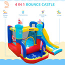 Castello Giostra Gonfiabile 265x260x200 cm in con Pompa Inclusa