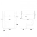 Divano Letto 140x85,5x87 cm in Tessuto Marrone