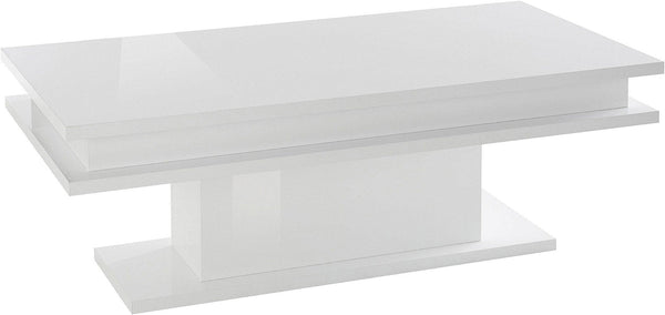 online Tavolino da Caffè 100x55x42 cm Little Big Bianco Lucido