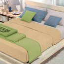 Coperta Misto Cotone Cober Coprice Beige