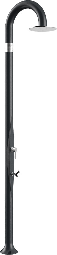 Doccia da Esterno Giardino Miscelatore e Lavapiedi Arkema Funny Yin Grigio Antracite prezzo