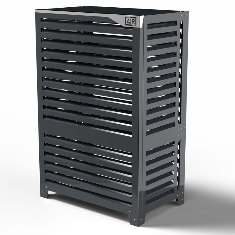 Cover Pompa di Calore 105x65x150 cm a Terra Indipendente Big Blade VL Antracite 