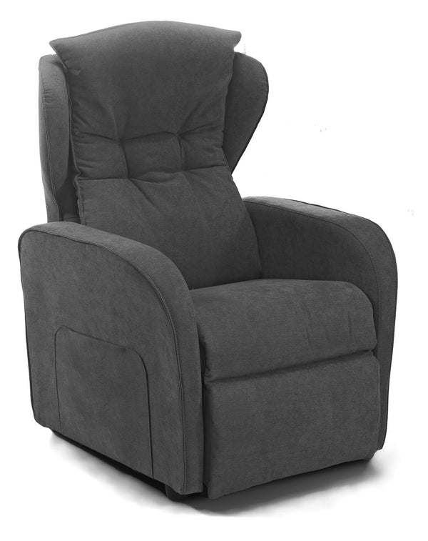 Fauteuil élévateur électrique 2 moteurs 75x108x85 cm en tissu dispositif médical 1 gris acquista