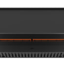 Camino a Vapore da Incasso 120x50x(19,8)x40 cm Invapo Inside C1200 con Ricarica Automatica in Acciaio Nero      