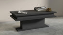 Tavolino Soggiorno 100x55x42 cm Little Big Grigio Antracite Opaco  