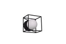 Applique da Interno  G9 in Metallo Nero Opaco