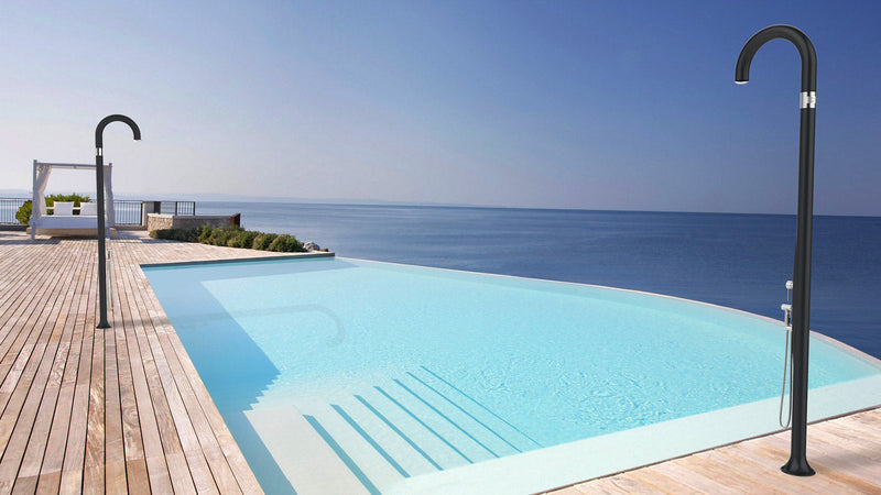 Doccia da Esterno Giardino Miscelatore e Doccetta Mobile Arkema Funny Yin Ruby