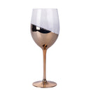 Set 4 Calici Chic Metallic Finish in Vetro VdE Tivoli 1996 