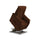 Fauteuil élévateur électrique 2 moteurs 82x108x84 cm Baila en Microfibre Dispositif Médical 1 Marron