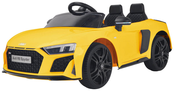 prezzo Voiture électrique pour enfants 12V Audi R8 Spyder Jaune
