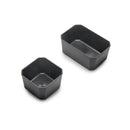 Contenitori Organizer Cassetti da Bagno 10 Cubi in Tecnoplastica Emuca Tidy Grigio Antracite