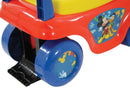 Macchina Cavalcabile per Bambini Volante Direzionabile Vano Contenitore e Telefono Disney Mickey Mouse Rosso