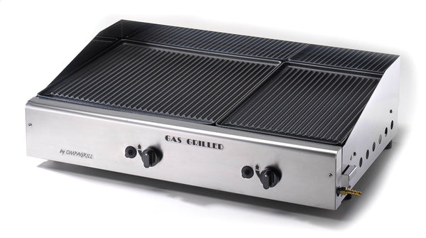 Plaque de Cuisson Fonte Double GPL Ompagrill Plancha Double 4069 acquista