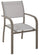 Chaise de jardin en aluminium Viareggio Tortora