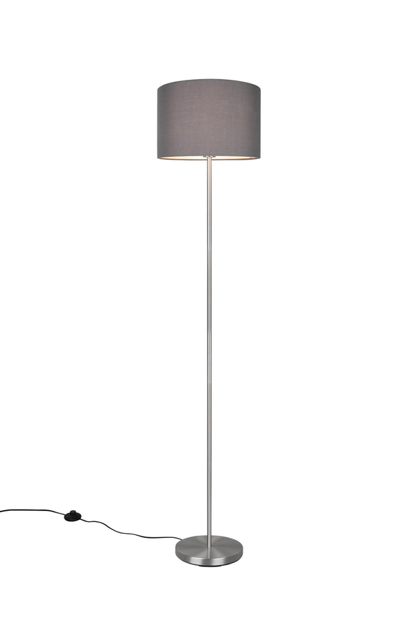 Lampadaire d'intérieur E27 en métal nickel mat acquista
