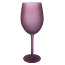 Set 6 Calici Frosted Happy Hour Provence in Vetro VdE Tivoli 1996 Lavanda